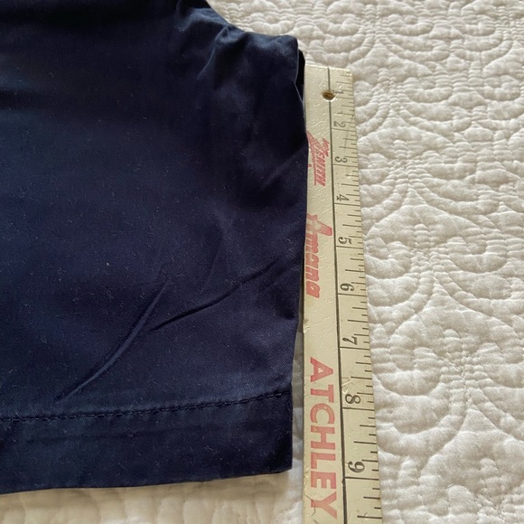 Tommy Hilfiger Chino Bermuda Shorts Navy Mid Rise Size 6 - Picture 11 of 11